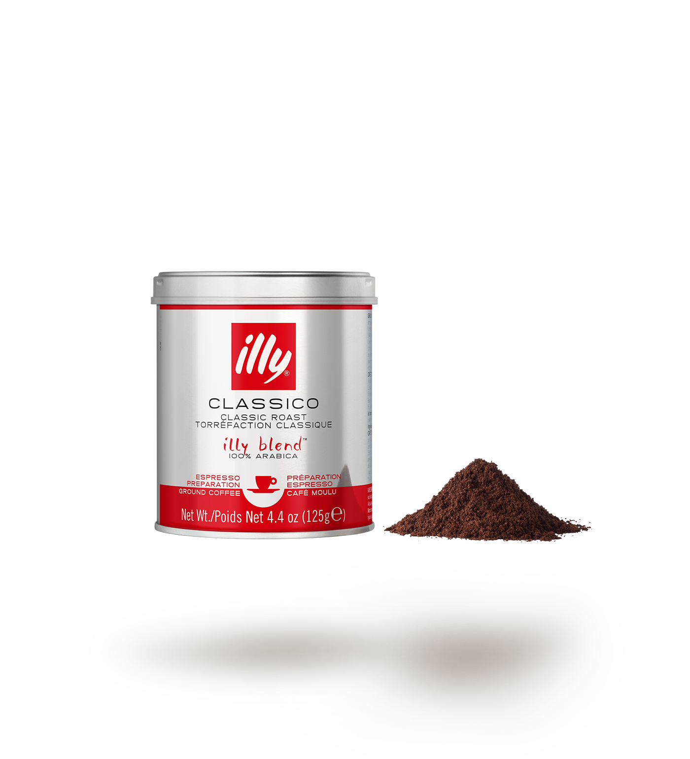 illy Medium Roast Coffee Powder (125g)