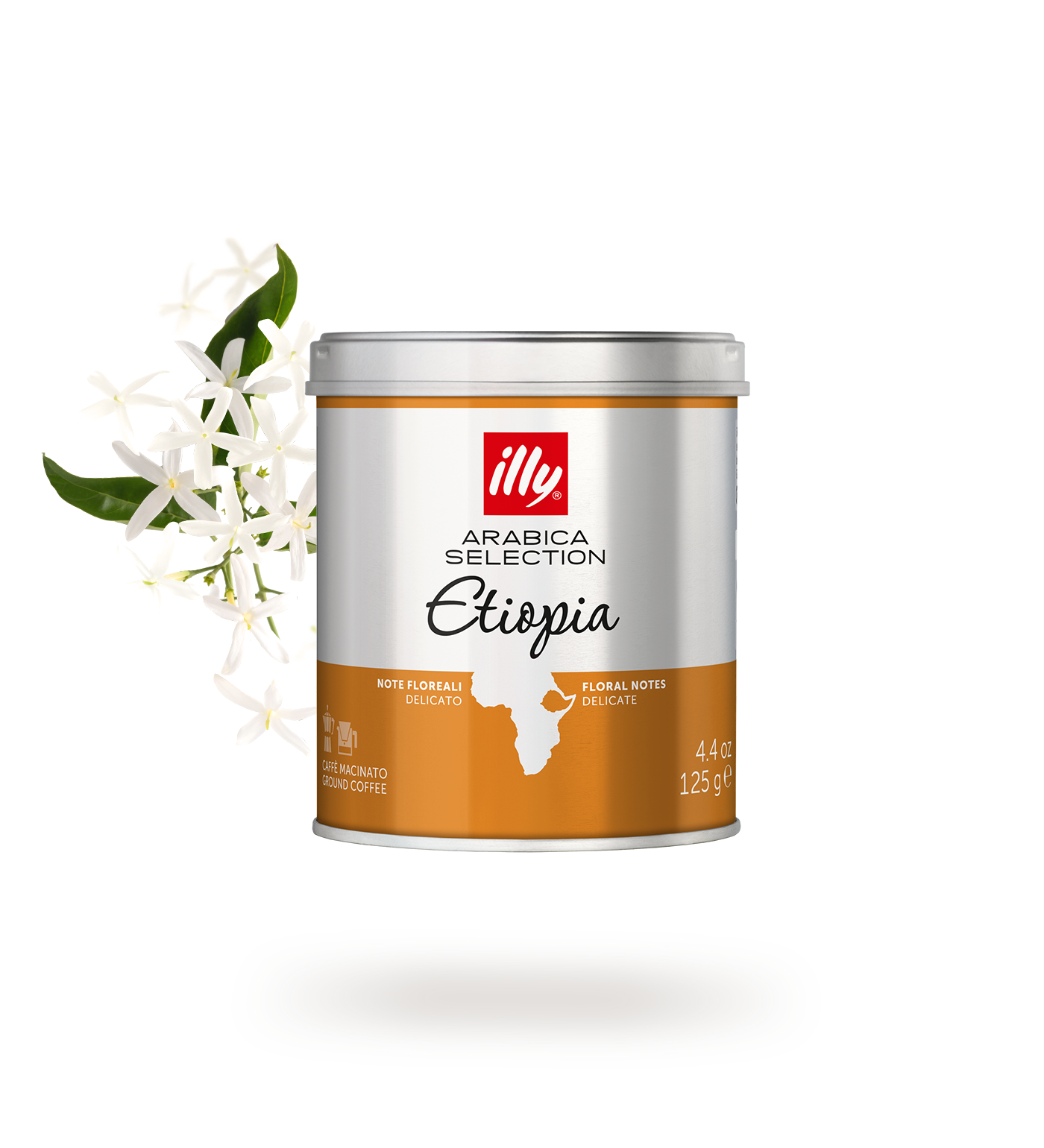 illy Ethiopian Coffee Powder (125g)