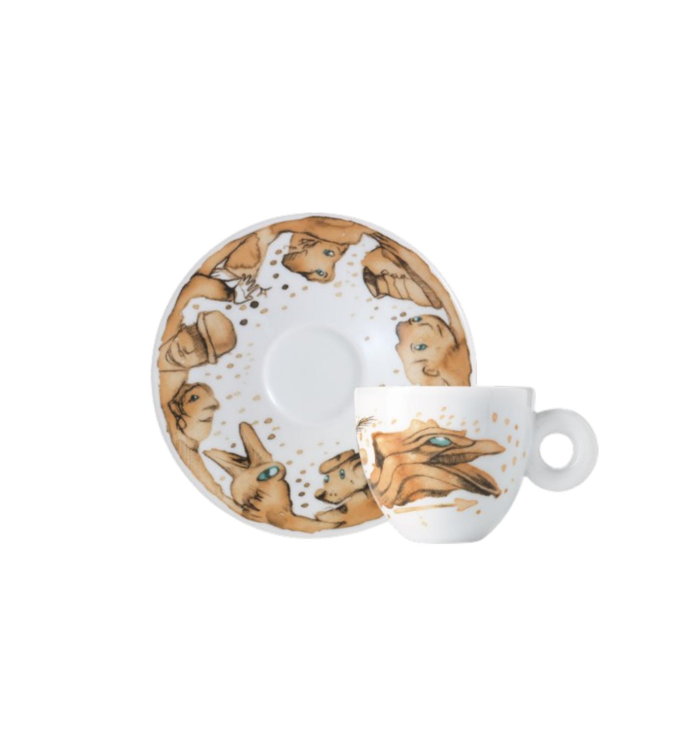 Petrone - 6lı Cappuccino Fincan Takımı IPA