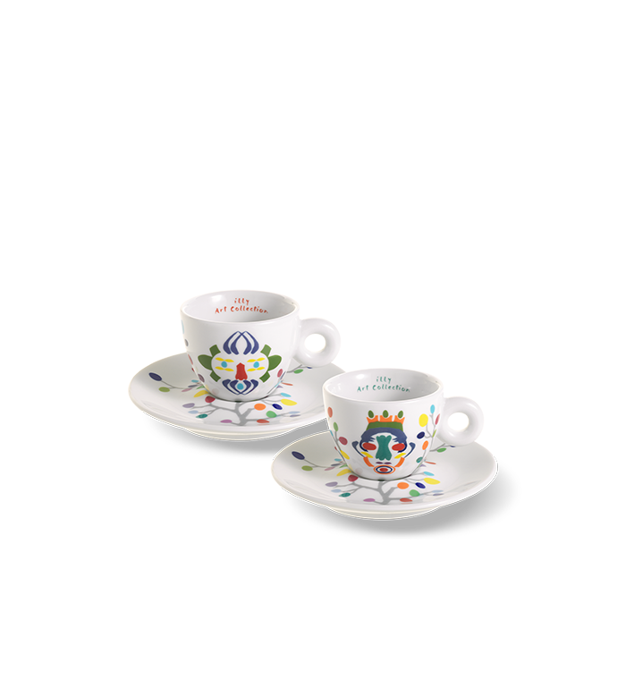 Marthine Tayou - 2li Espresso Fincan Takımı