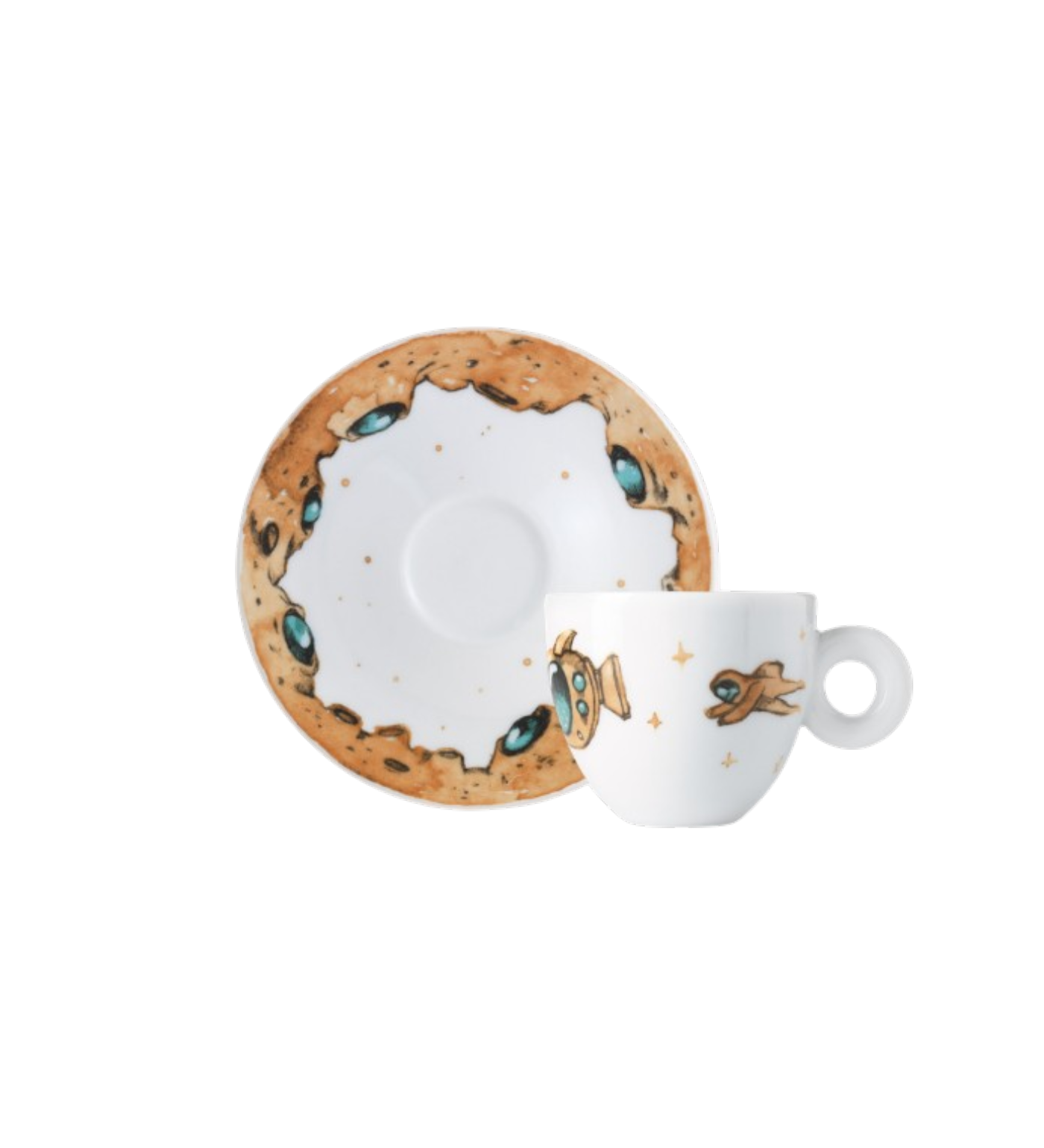 Max Petrone - 6lı Cappuccino Fincan Takımı