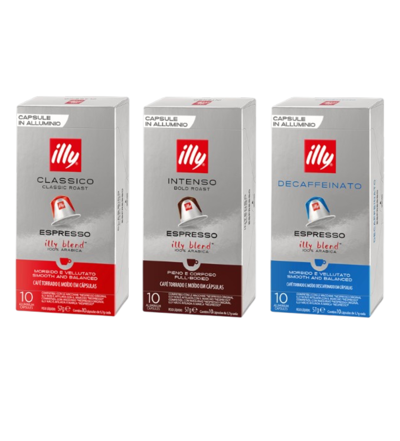 illy Aluminum Capsule 3-Pack Introductory Offer