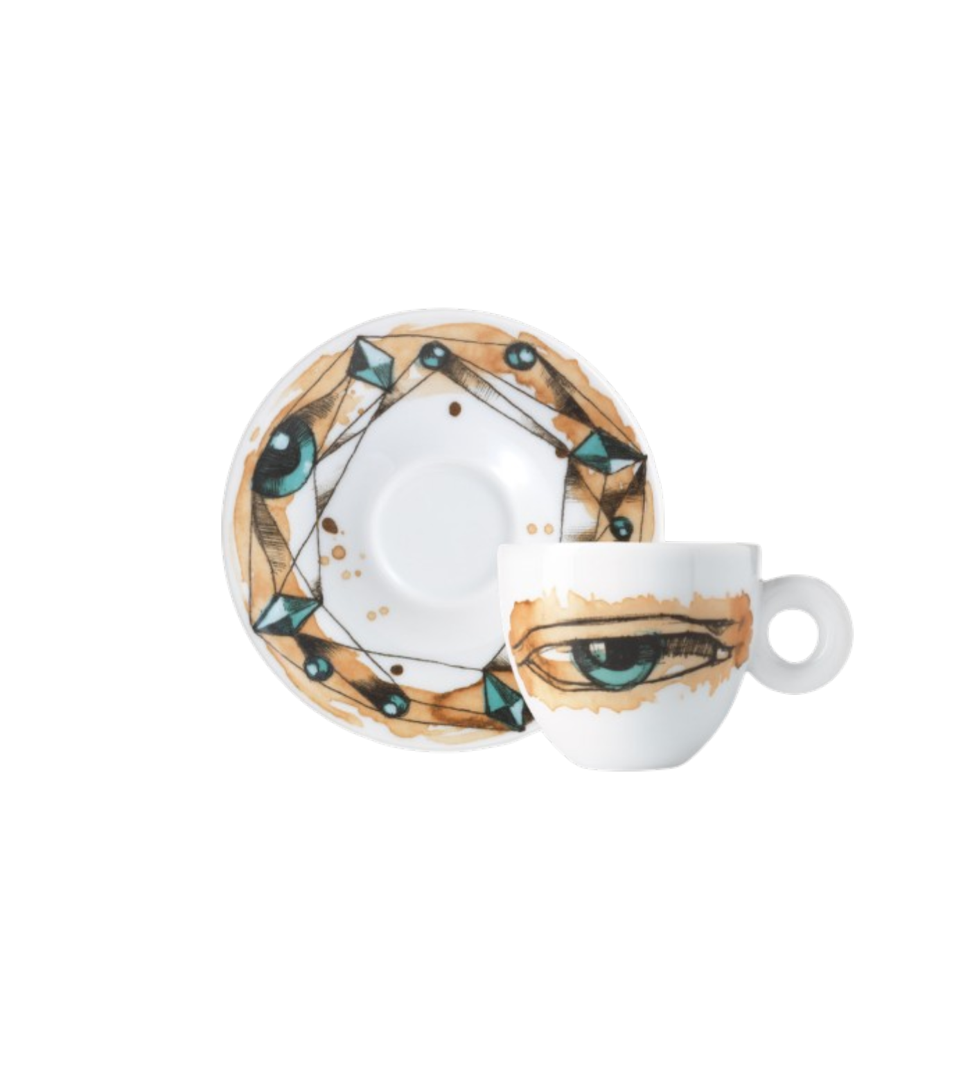 Max Petrone - 6lı Cappuccino Fincan Takımı