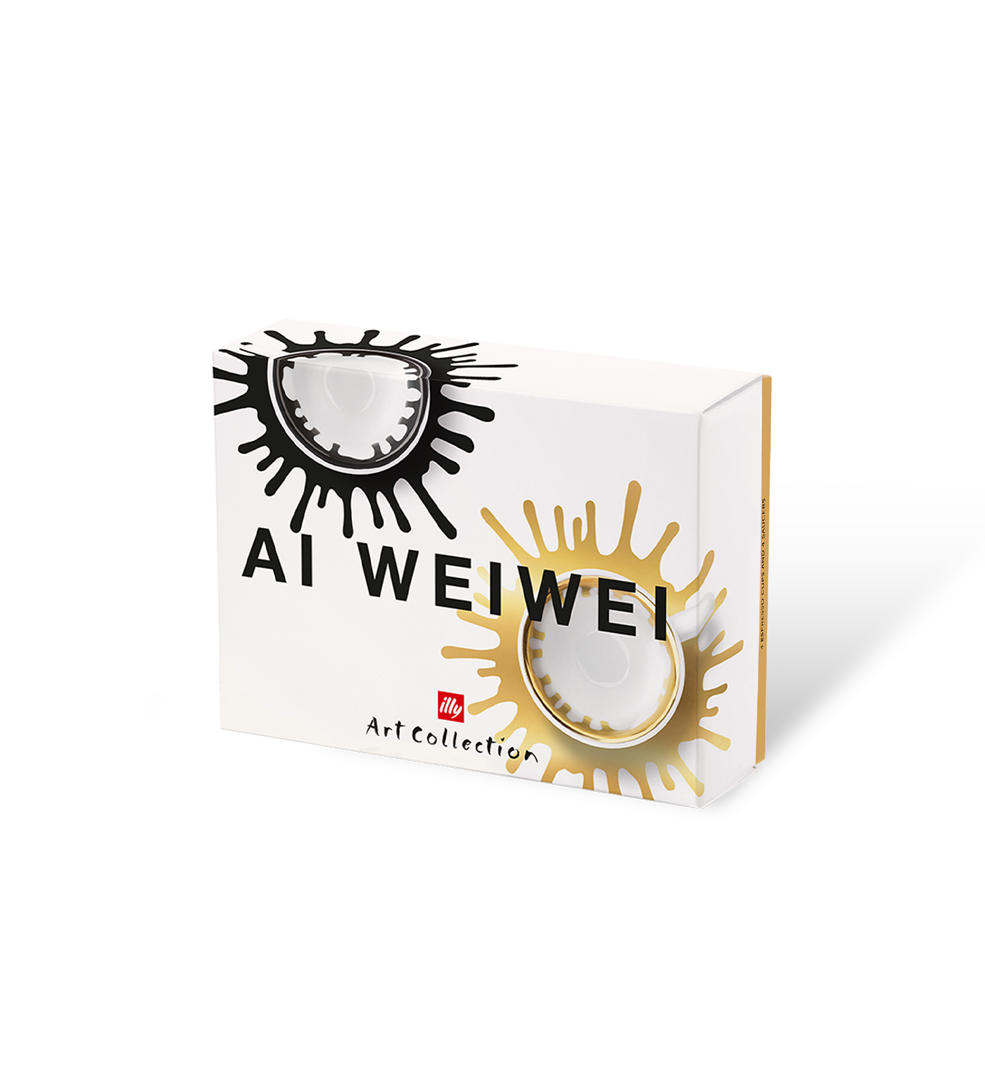 Ai Weiwei - 4'lü Espresso Fincanı Takımı
