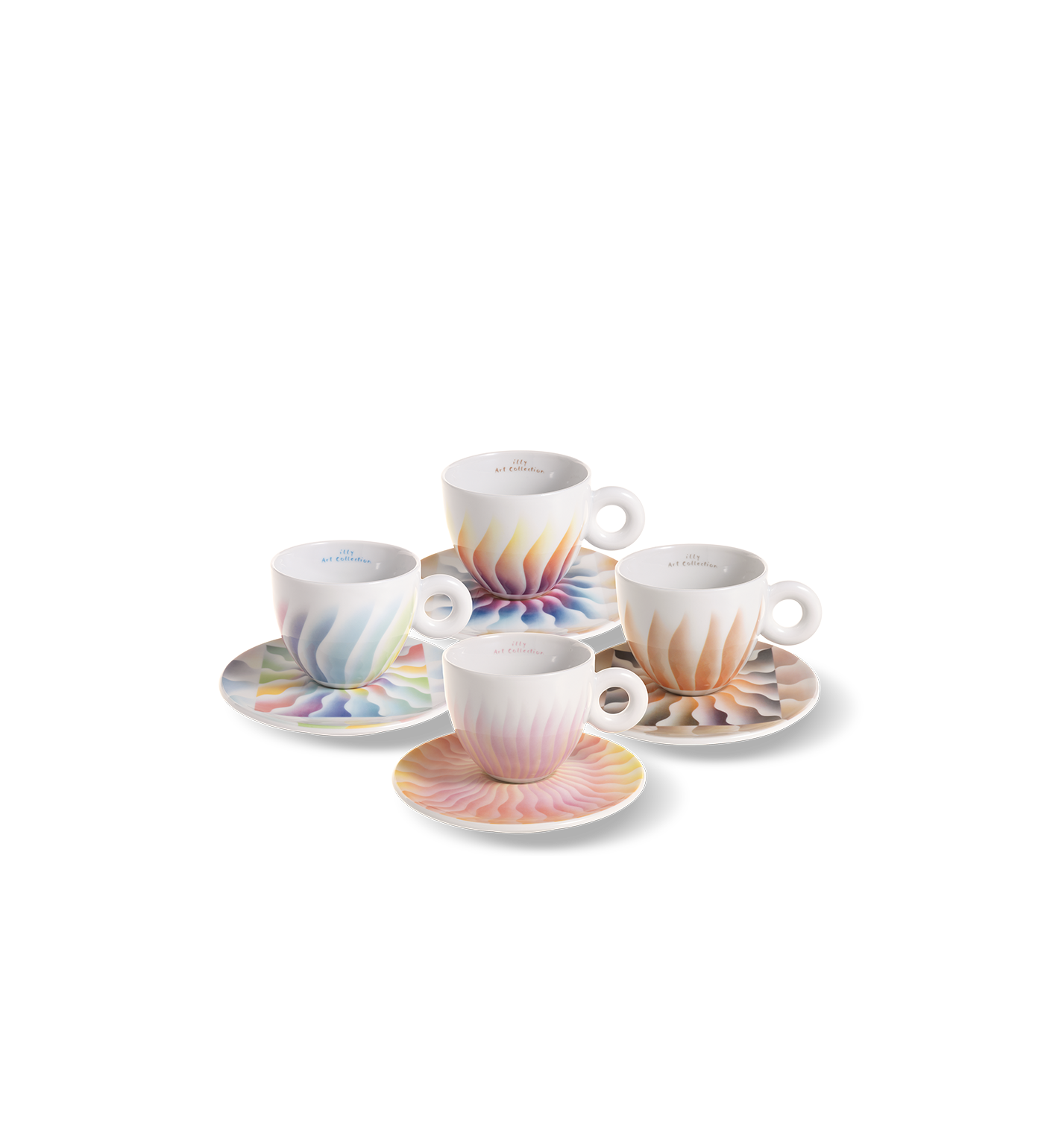 Judy Chicago - 4lü Cappuccino Fincan Takımı