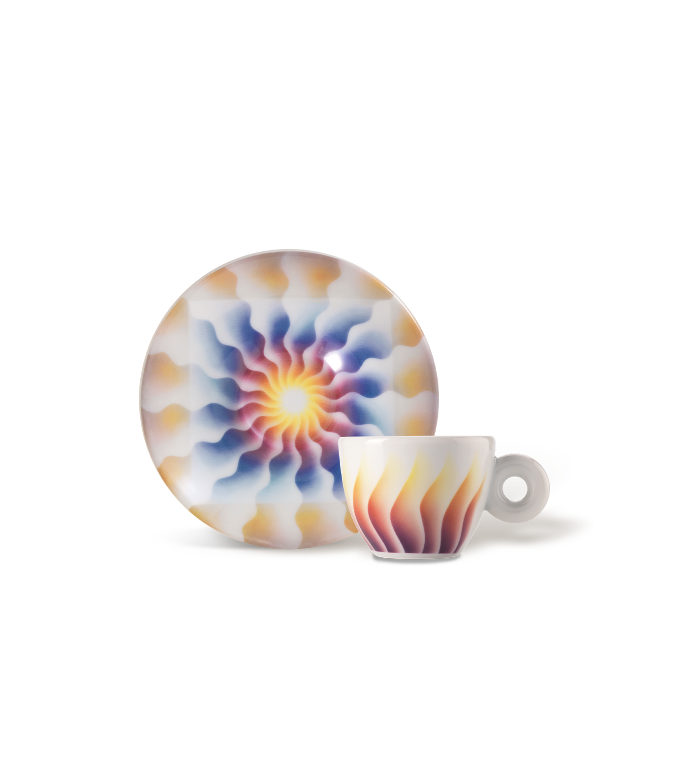 Judy Chicago - 4lü Espresso Fincan Takımı