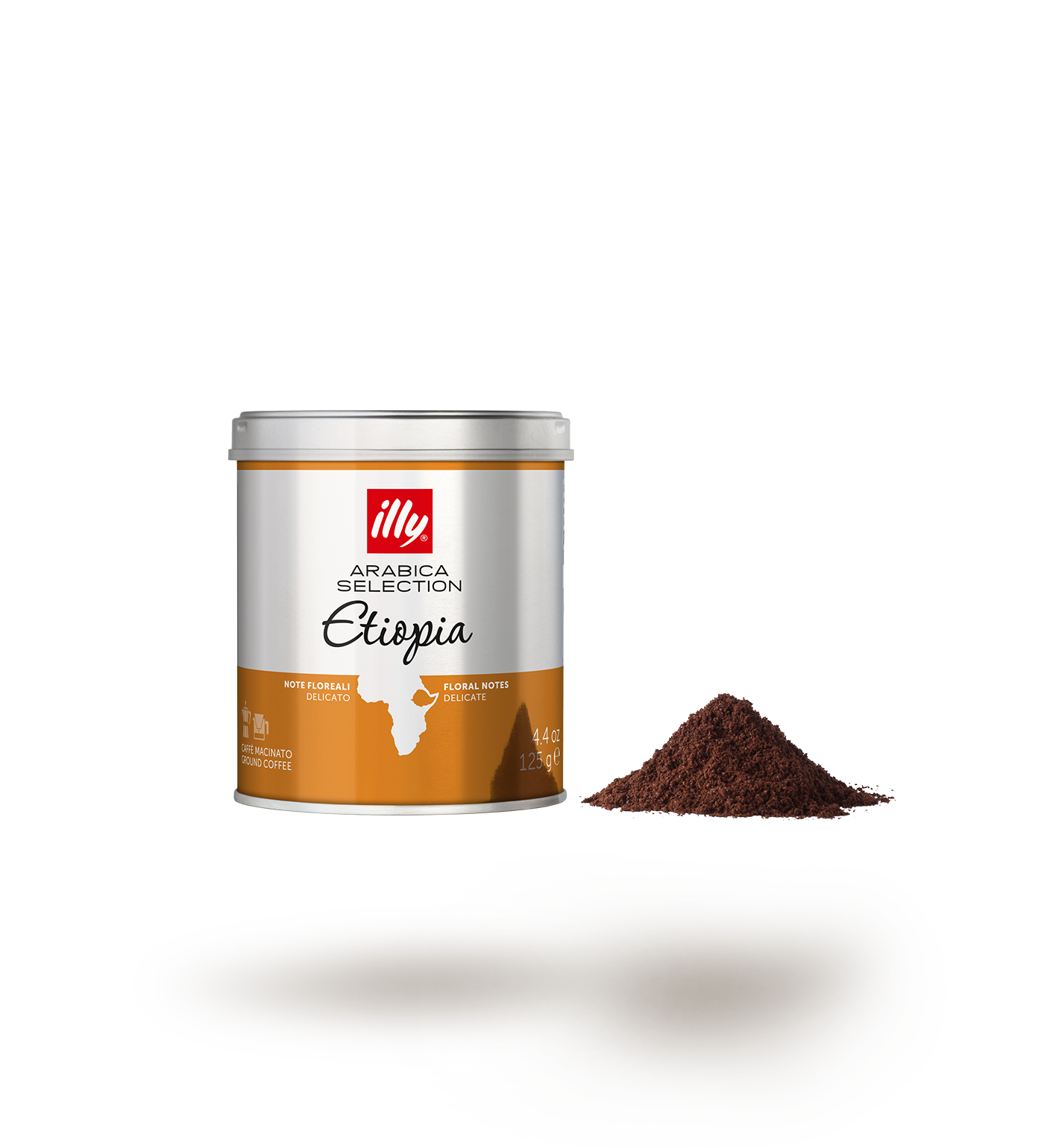 illy Ethiopian Coffee Powder (125g)