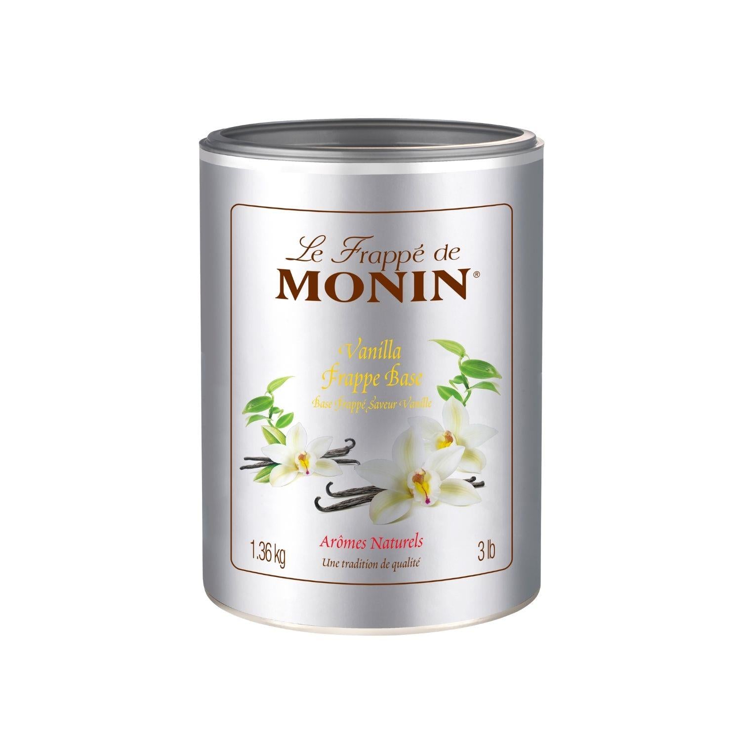 Monin Vanilla Flavored Frappe Base (1.36kg)