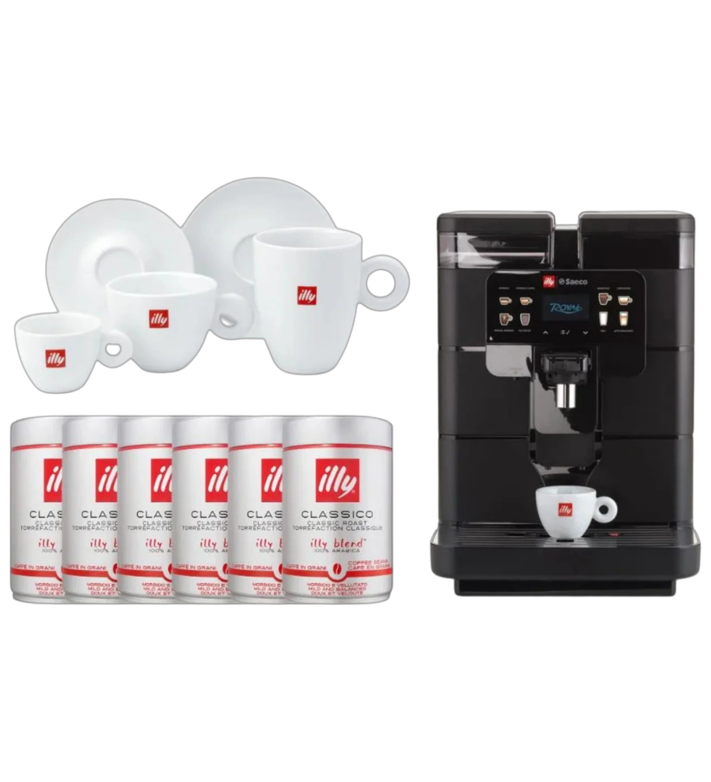 illy Saeco Royal Kahve Makinesi Fırsat Paketi