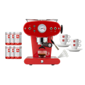 F.Francis X1 Ground Red Coffee Machine Offer Package