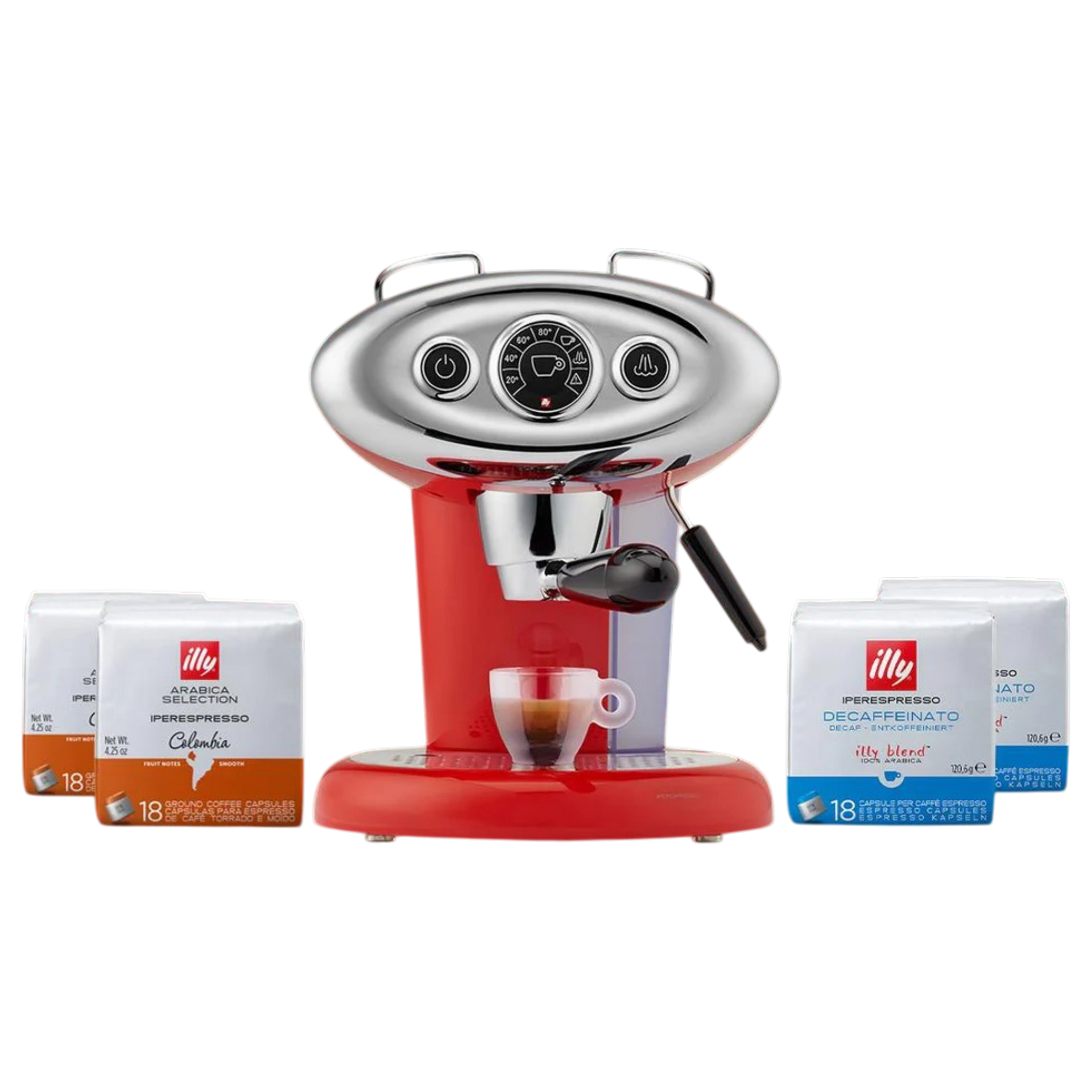F.Francis X7.1 Espresso and Cappuccino Machine - Red Opportunity
