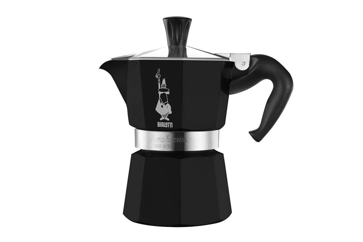 Bialetti Moka Pot (3 Fincan) - Siyah