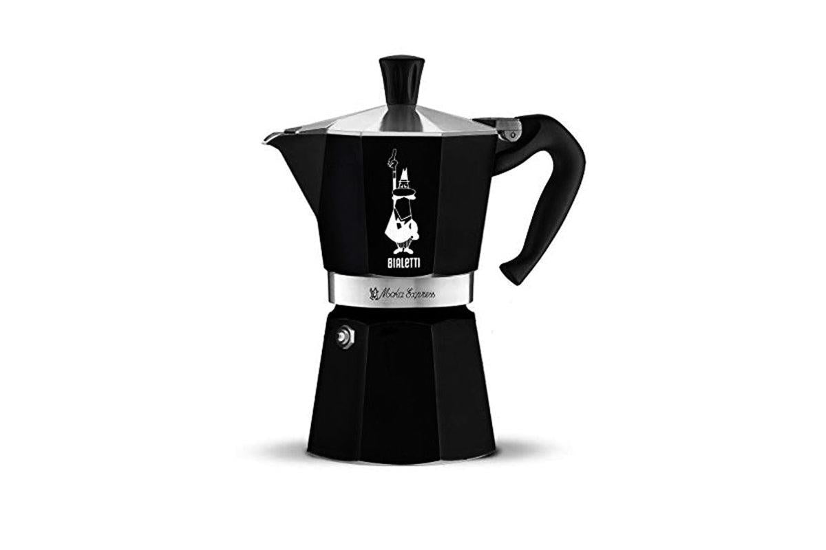 Bialetti Moka Pot (6 Cups) - Black 