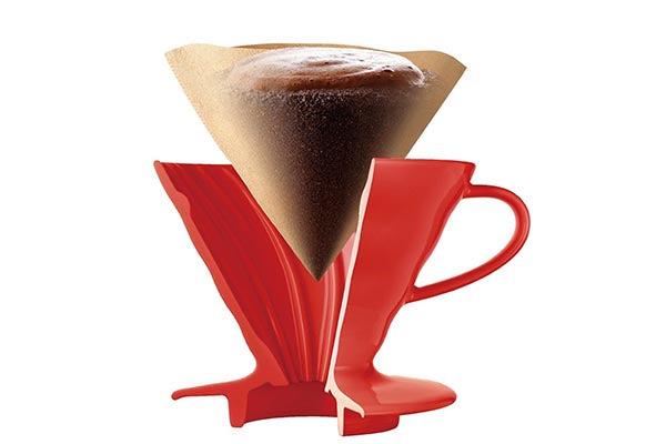 Hario V60-02 Plastic Dripper - Transparent