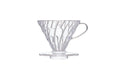 Hario V60-02 Plastik Dripper - Şeffaf