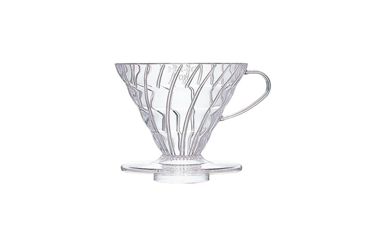 Hario V60-02 Plastic Dripper - Transparent