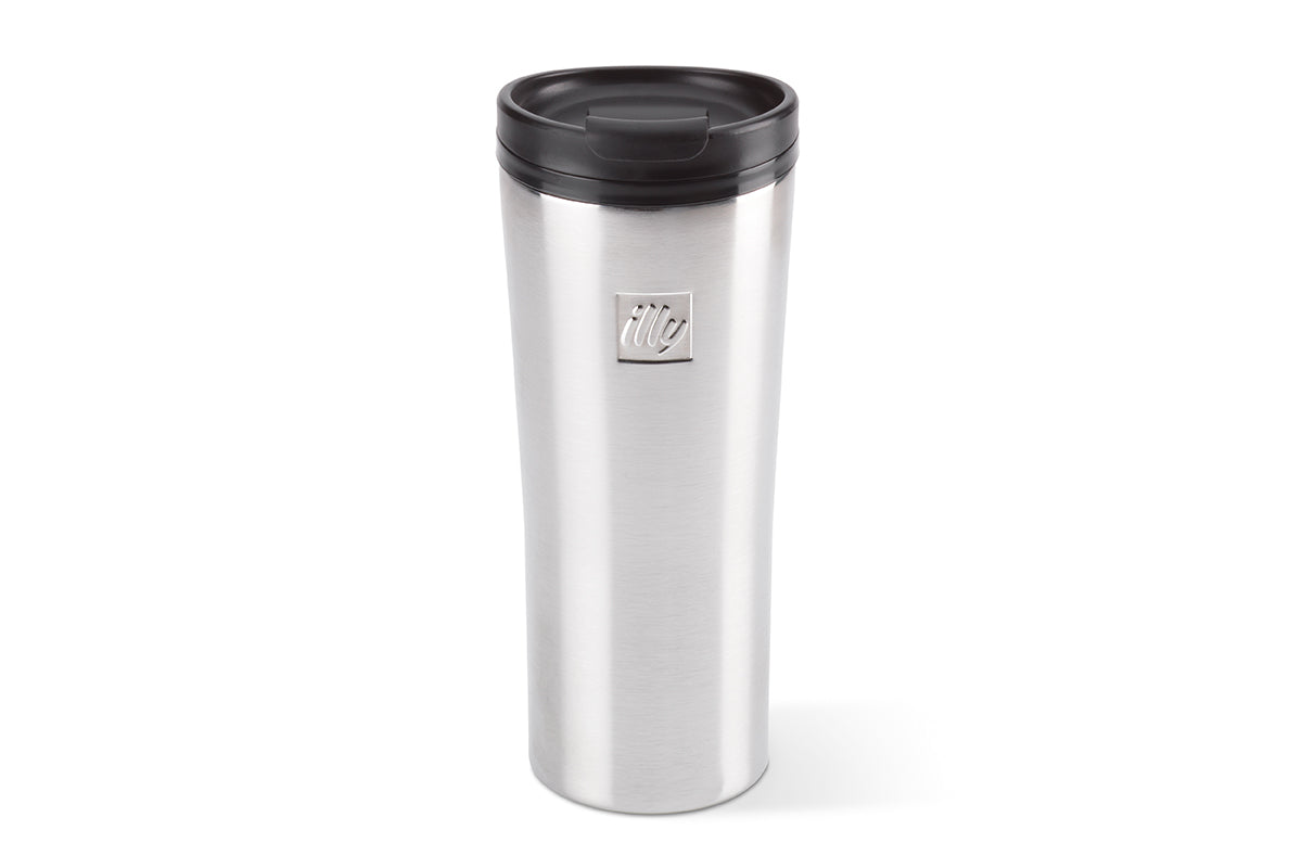 illy travel mug paslanmaz çelik termos 